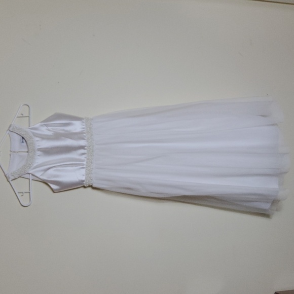 Speechless Girls Sleeveless White Formal dress.Size 10 - Picture 1 of 12